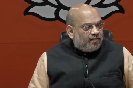 Amit Shah, Sam Pitroda