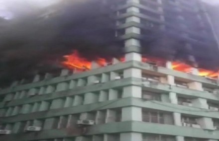 Delhi CGO complex fire