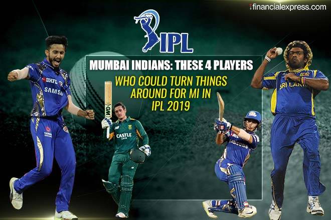 Mumbai Indians, IPL 2019, IPL players, Players to watch out for, Lasith Malinga, Quinton de Kock, MI, Yuvraj Singh, Ishan Kishan, IPL, Mayank Markande