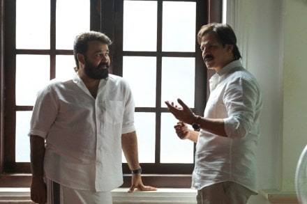 Makers of Lucifer released new stills of the film featuring Mohanlal, Vivek Oberoi and Manju Warrier. (IE)
