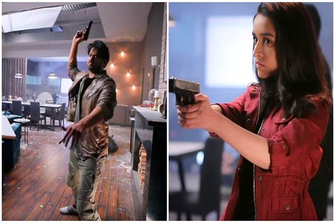 The roughly one-minute-long clip is an extensive behind-the-scenes look at Saaho. (IE) The roughly one-minute-long clip is an extensive behind-the-scenes look at Saaho. (IE)