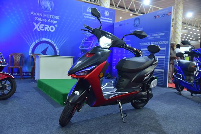 avan motors xero trend e electric scooter