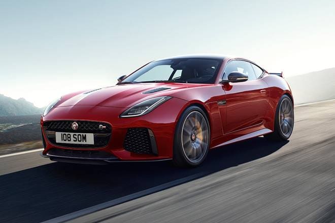 Jaguar F-Type: Jaguar F-Type is powered by a 2.0-litre supercharged engine that puts out 296 hp at 5500 rpm and 400 Nm of torque at 1500-4500 rpm. It is capable of a 0-100 km/h sprint time of 5.7 seconds and a top speed of 250 km/h. There's also, of course, the option of a 5.0-litre V8.