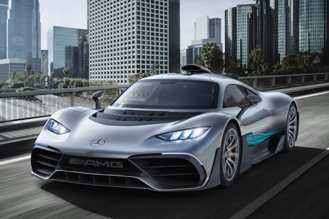 Mercedes-AMG Project One: Mercedes-AMG Project One comes with one turbo engine and four electric motors. The Project One uses an adaptation of the turbocharged 1.6-litre V6 engine from Lewis Hamilton’s title-winning 2015 F1 car to deliver between 1,000 to 1,100 horsepower with help from four electric motors.
