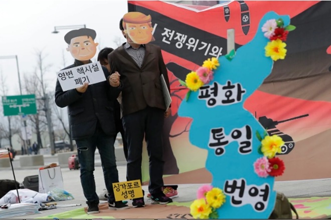 Donald Trump, North Korea, North Korea sanctions, Sarah Sanders, Moon Jaein, John Bolton, washington, sanctions on north korea Donald Trump, North Korea, North Korea sanctions, Sarah Sanders, Moon Jaein, John Bolton, washington, sanctions on north korea