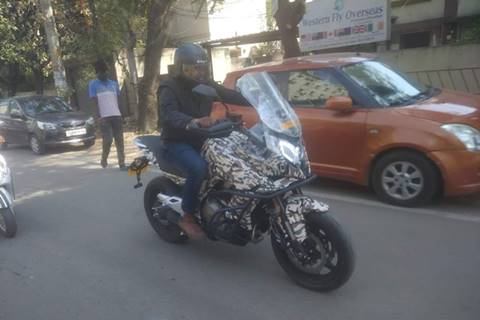 Chinese adventure bike CF Moto 650 MT spied testing: What all Kawasaki Versys 650 rival packs in!