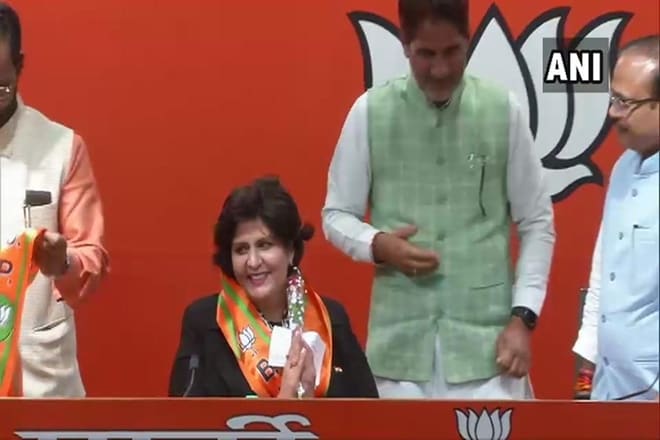 deepa malik, deepa malik bjp, deepa malik news, deepa joins bjp, lok sabha elections, lok sabha elections 2019, 2019 elections news