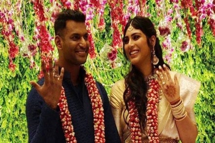 Vishal and Anisha Alla are all set to tie the knot. (IE) Vishal and Anisha Alla are all set to tie the knot. (IE)