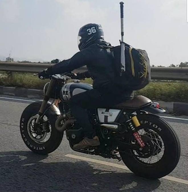 The new seat looks comfy and classic. Moving over to the tail of the Interceptor 650 Hooligan, it has been given a short rear fender and a tiny tail lamp, which is a machined piston from a Yamaha RD350. Also read: <a href="https://www.financialexpress.com/auto/bike-news/royal-enfield-continental-gt-650-midas-royale-from-cafe-racer-to-a-gorgeous-endurance-racer/1384646/">Royal Enfield Continental GT 650 ‘Midas Royale’: From Cafe Racer to a gorgeous Endurance Racer!</a>