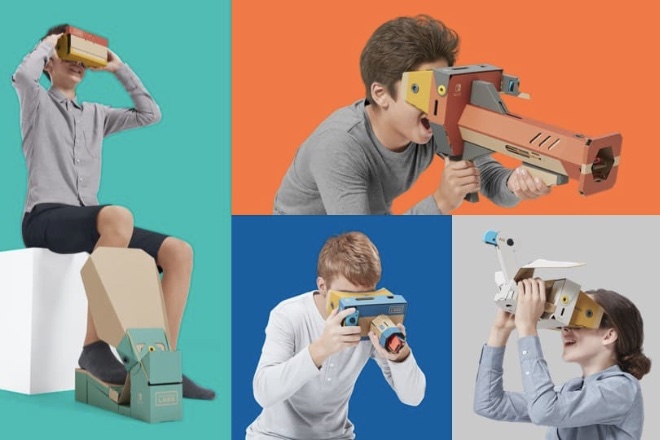 ‘Switch’ to VR! Nintendo Switch gets virtual reality cardboard headset ‘Switch’ to VR! Nintendo Switch gets virtual reality cardboard headset