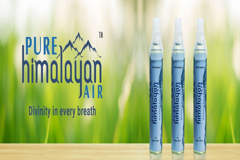Himalayan air right in your lungs: The World Health Organisation’s last year report reiterated the toxic air quality level in Indian cities as 9 out of 10 world’s most polluted cities were in India. The opportunity here in hindsight is enormous to help people of world’s second most populous nation breathe pollution-free air. Pure Himalayan Air harvest air from Himalayan mountains and valleys which is filled into bottles using cold press compression. The company sells 10 litre bottle for Rs 550 providing around 160 shots of inhaling air. (Image credit: Company website)