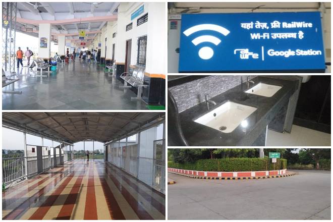 The railway station, which falls under the Solapur Division of Central Railway zone has been provided with several new passenger-friendly amenities and facilities.