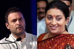 Battleground Amethi! Smriti Irani to take on Rahul Gandhi again from Congress bastion