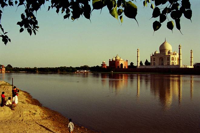 A Rs 12,000 crore project for developing a water route from Delhi to Agra to Prayagraj has been prepared. (www.tajmahal.gov.in)