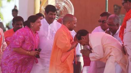 Yogi Adityanath. ali vs bajrangbali, yogi adityanath meerut speech