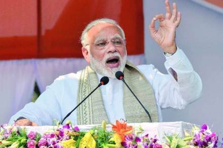 Modi did not violate poll code in Wardha speech: EC on Congress complaint (File photo)