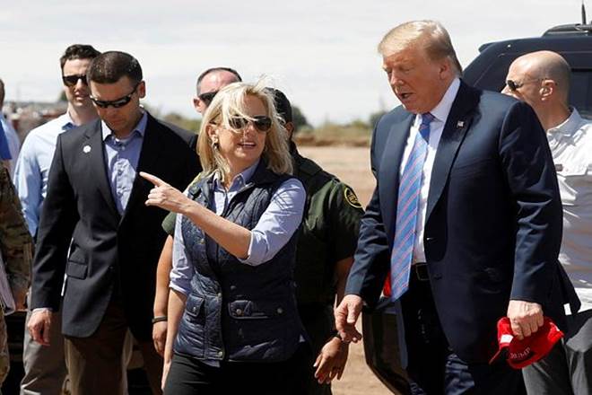 US Homeland Security Secretary Kirstjen Nielsen resigns amid Trump anger over border (Reuters photo) US Homeland Security Secretary Kirstjen Nielsen resigns amid Trump anger over border (Reuters photo)