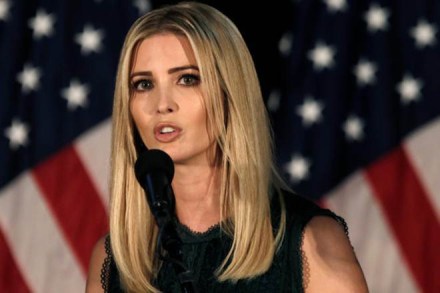 In an Associated Press interview, President Donald Trump's daughter said Wednesday she was happy with her current role in the administration.