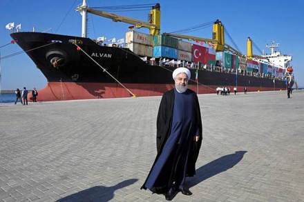 Iranian President Hassan Rouhani defends Islamic Revolutionary Guards after US designation as terrorist group (AP Photo/ File) Iranian President Hassan Rouhani defends Islamic Revolutionary Guards after US designation as terrorist group (AP Photo/ File)