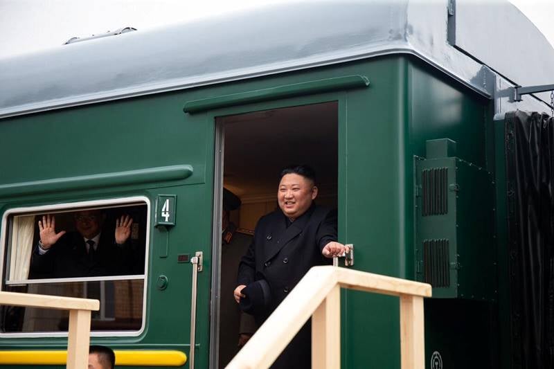 Kim Jong Un in Russia, Kim Jong Un, North Korea, North Korea leader Kim Jong Un, Kim Jong Un arrives in russia, putin summit, Vladimir Putin, russia