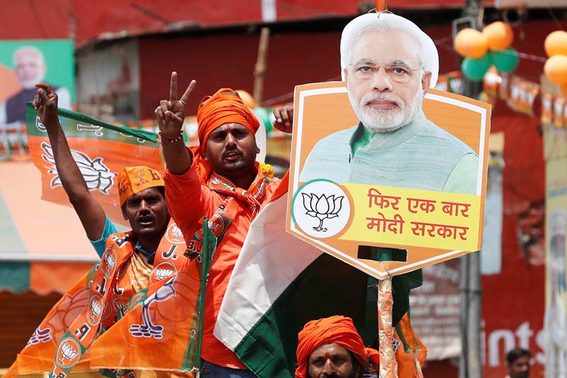 The Varanasi Lok Sabha seat will see a fight between Prime Minister Narendra Modi, Samajwadi Party's Shalini Yadav, Congress' Ajay Rai and Independent candidate Tej Bahadur Yadav. (Reuters photo)
