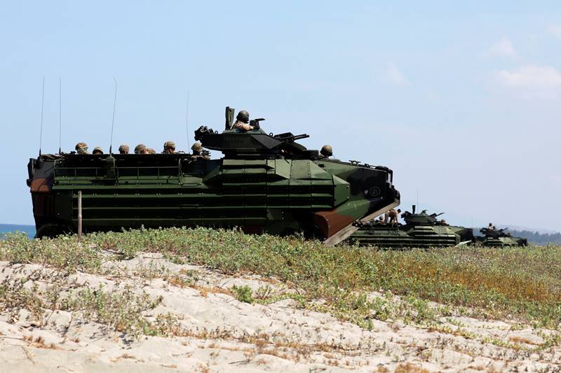 war games, US, Philippine, US, Philippine war games, war games in Philippine, war games in South China Sea, South China Sea, military drills, USS Wasp