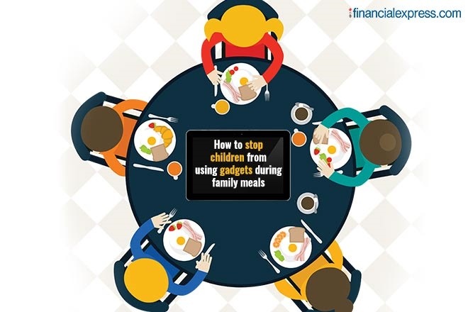 children's use of smartphones, children's family meals, Parenting news, health news, lifestyle news