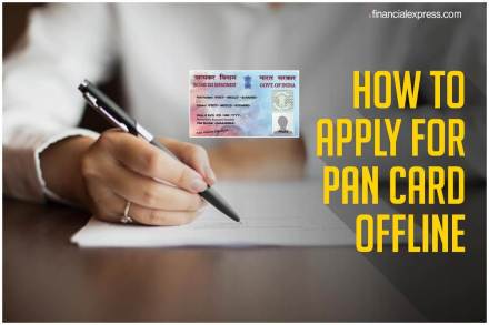 PAN card offline application