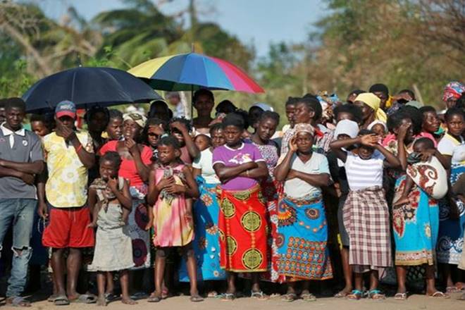 Cyclone Idai slammed into Mozambique near the port of Beira on March 14. (Reuters) Cyclone Idai slammed into Mozambique near the port of Beira on March 14. (Reuters)