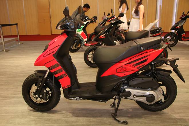 aprilia storm 125 india launch price