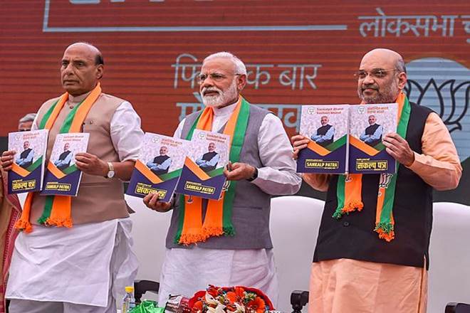 bjp manifesto, bjp manifesto 2019, bjp sankalpa patra, sankalpa patra 2019, manifesto 2019, bjp manifesto news, BJP, COngress