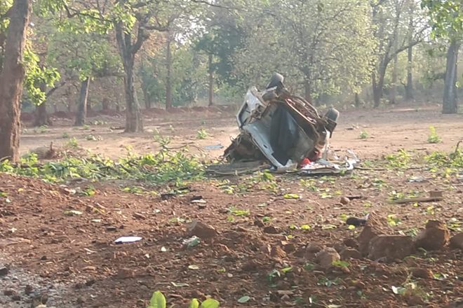 BJP MLA Bhima Mandavi, four others killed in Naxal attack in Dantewada BJP MLA Bhima Mandavi, four others killed in Naxal attack in Dantewada