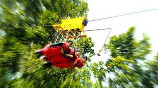 bungee jumping, Flying fox, Flying fox in rishikesh, bungee jumping health risk, what is flying fox, bungee jumping safety, bungy jumping in rishikesh, Jumpin heights, bungee jumpin heights