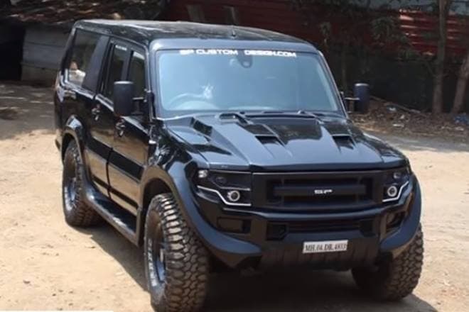 modified mahindra scorpio