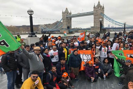 #NaMoAgain meet in London. (BJP/Twitter)