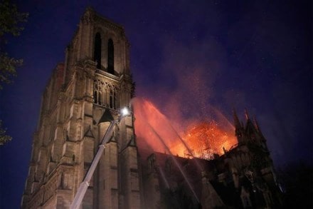 Now we're in the phase of investigating," spokesman Gabriel Plus told reporters at around 10:00 am (0800 GMT), adding that the fire had spread "very quickly" through the wooden roof of the world renowned monument.

