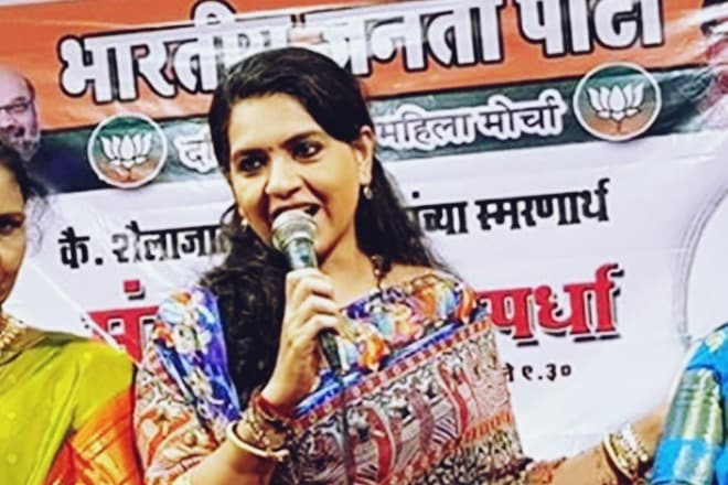 shaina nc bjp, shaina nc sister, shaina nc father, shaina nc husband, shaina nc twitter, shaina nc images, shaina nc education, bjp, bjp candidate list, bjp news