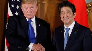 Donald Trump, Japan, Shinzo Abe, Iran, oil, world news