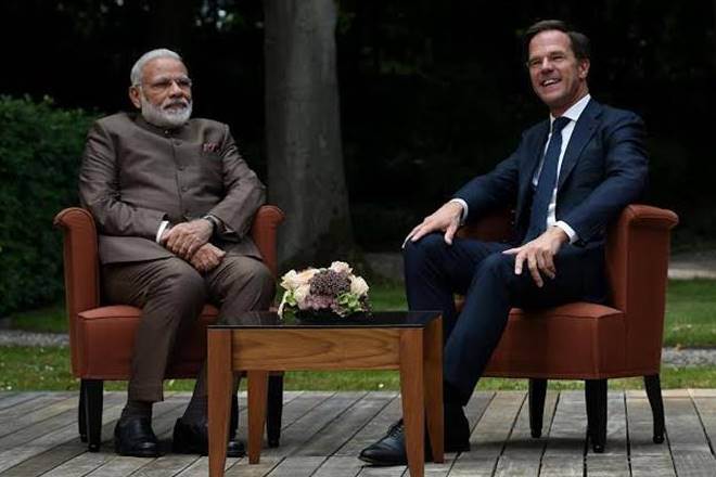 Dutch Prime Minister Mark Rutte with PM Narendra Modi (File)