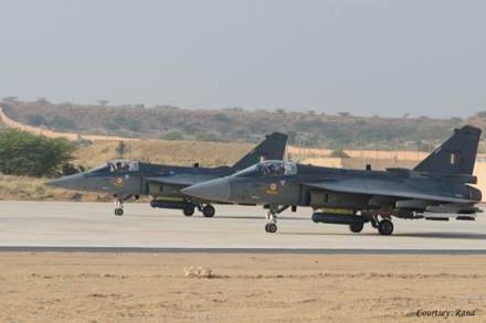 The first time `Tejas’ had an international exposure was during the Bahrain International Air Show in 2016. (Image: HAL Website)
