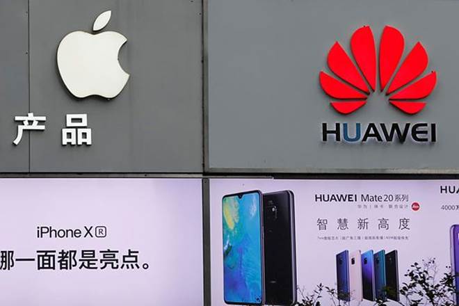 As the trade war accelerates, then Apple and Huawei are the two firms likely to get the damage (AP Photo) As the trade war accelerates, then Apple and Huawei are the two firms likely to get the damage (AP Photo)