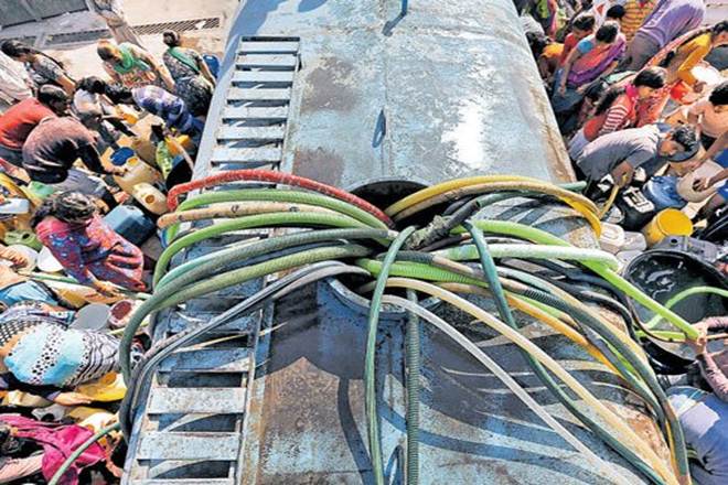 Water supply remains one of the biggest concerns for the residents of South Delhi. Some places in Mehrauli, Chattarpur and Sangam Vihar still experience water scarcity. (Reuters/File)