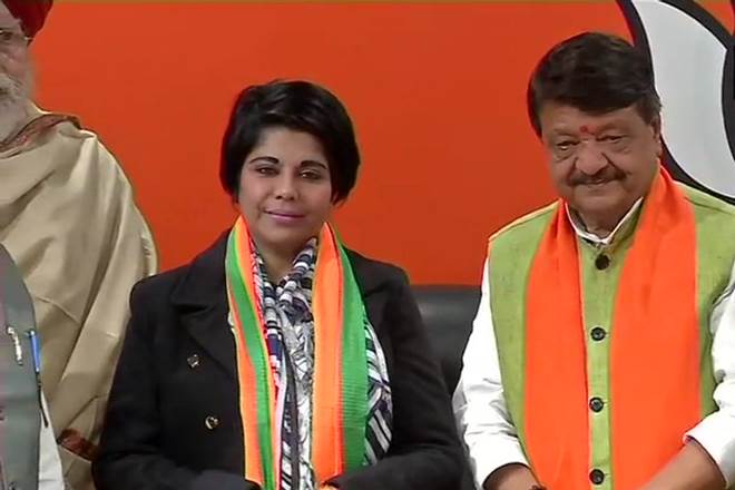 Bharati Ghosh had joined the saffron party on February 04, 2019. (ANI Image)