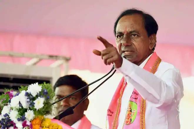Telangana Rashtra Samiti supremo K Chandrashekar Rao (File photo)