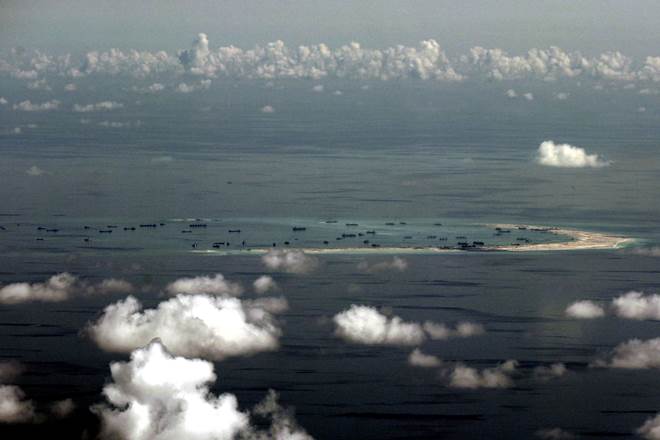 China claims almost all of the strategic South China Sea (Reuters image)