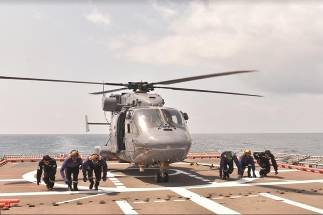 The two countries started their bilateral service exercises in 1983 and was christened as ‘Varuna’ in 2001. (Image: MoD)