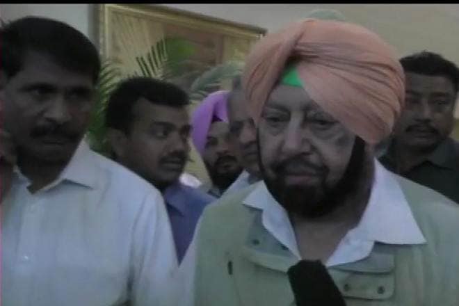 Punjab Chief Minister Amarinder Singh (ANI Photo)