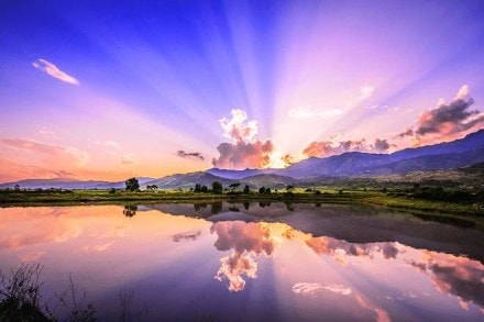 The majestic Loktak lake in Manipur, the largest freshwater lake in the north-east famous for its floating islands