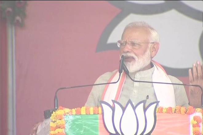 Hitting out at BSP chief Mayawati for her remarks on the Alwar gangrape case, the prime minister asked her "not to shed crocodile tears" for the victim. (ANI photo)