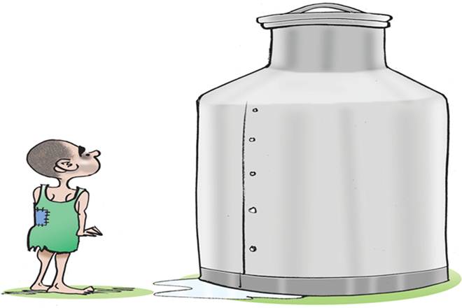 Ironically, it is observed that the topmost milk-producing states of the country also happen to be high at incidence of malnutrition.